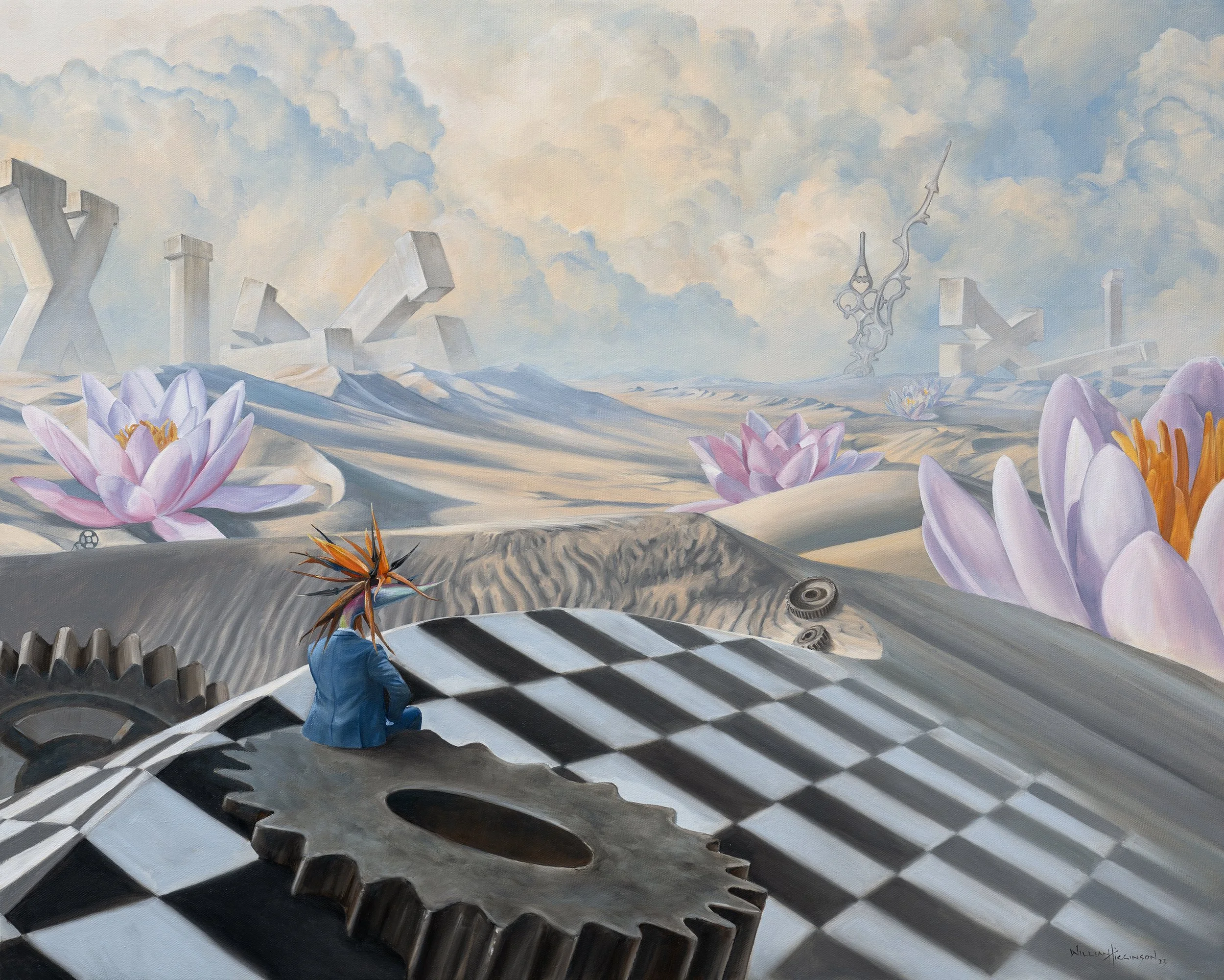The Triumph of Vision — William D. Higginson - Contemporary Surrealist